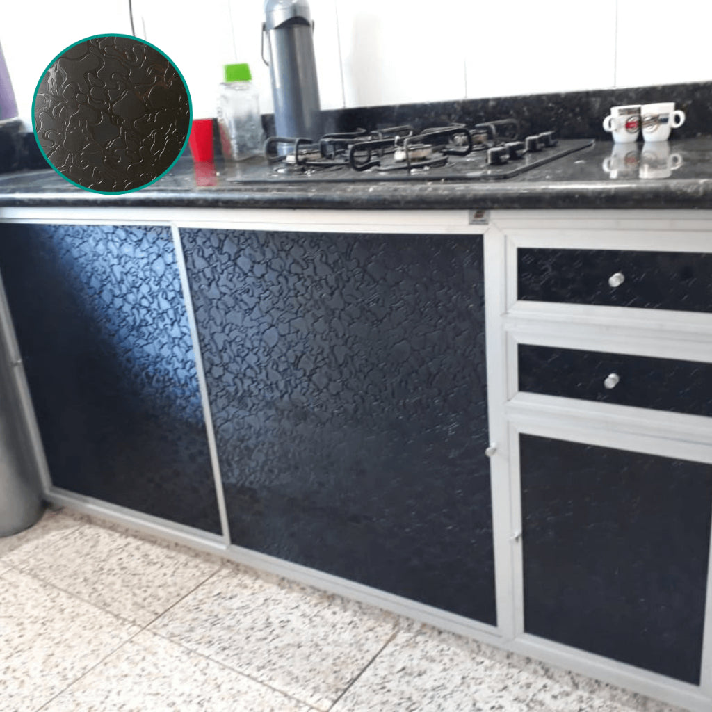 Chapa de Acrílico PET Para Box E Gabinetes 90x98 Fumê Vários Modelos Sob Medida