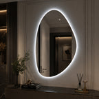 Espelho Orgânico LED FONTE Quente, Fria Ou Sem LED Decorativo