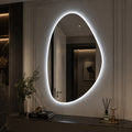 Espelho Orgânico LED FONTE Quente, Fria Ou Sem LED Decorativo