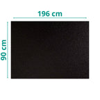 Chapa De Acrílico Para Box E Gabinetes 1,96mx90 Pet 1.5mm Fumê e Incolor Sob Medida