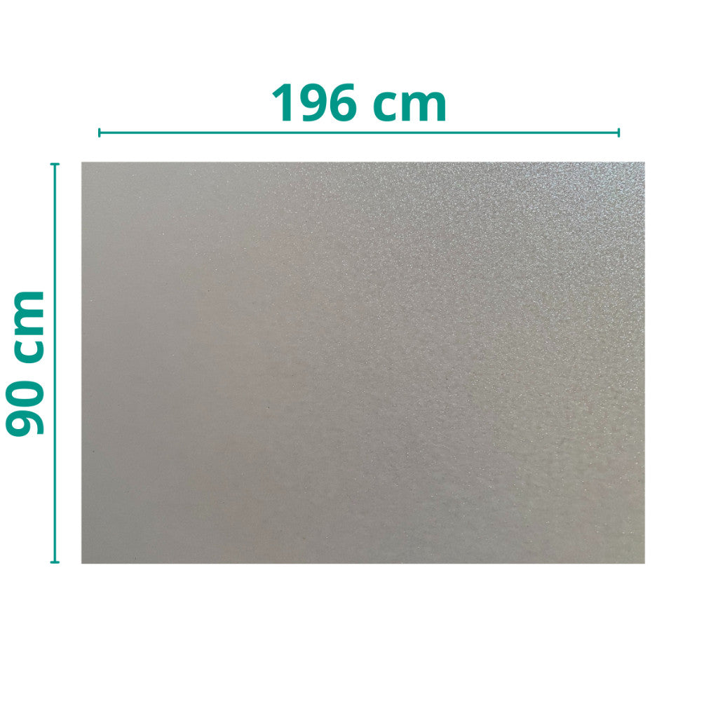 Chapa De Acrílico Para Box E Gabinetes 1,96mx90 Pet 1.5mm Fumê e Incolor Sob Medida