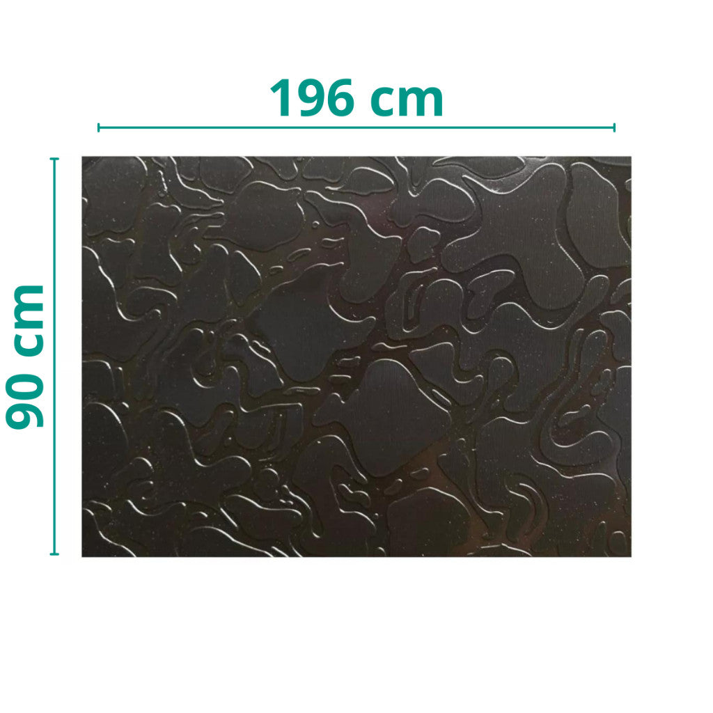 Chapa De Acrílico Para Box E Gabinetes 1,96mx90 Pet 1.5mm Fumê e Incolor Sob Medida