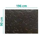 Chapa De Acrílico Para Box E Gabinetes 1,96mx90 Pet 1.5mm Fumê e Incolor Sob Medida
