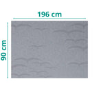 Chapa De Acrílico Para Box E Gabinetes 1,96mx90 Pet 1.5mm Fumê e Incolor Sob Medida