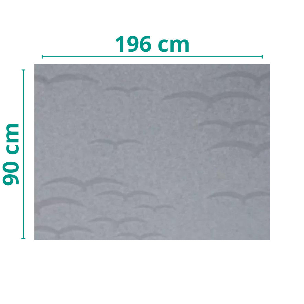 Chapa De Acrílico Para Box E Gabinetes 1,96mx90 Pet 1.5mm Fumê e Incolor Sob Medida