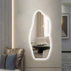 Espelho Organico Com Led Decorativo Para Sala, Quarto, Salão de beleza Fácil de Instalar