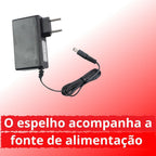 Espelho Organico Com Led Decorativo Para Sala, Quarto, Salão de beleza Fácil de Instalar