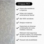 Chapa Para Box, Gabinete De Acrílico 90x98 Amazonas Incolor
