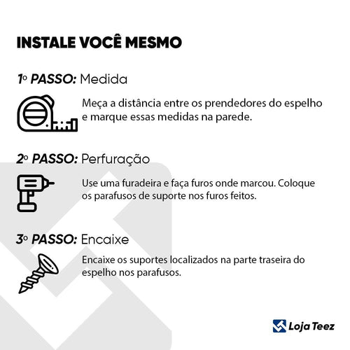 Espelho Orgânico 110x50 Grande Corpo Inteiro Moderno Lapidado Com Suporte